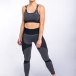 DYE Seamless Low-Line Crop - Black